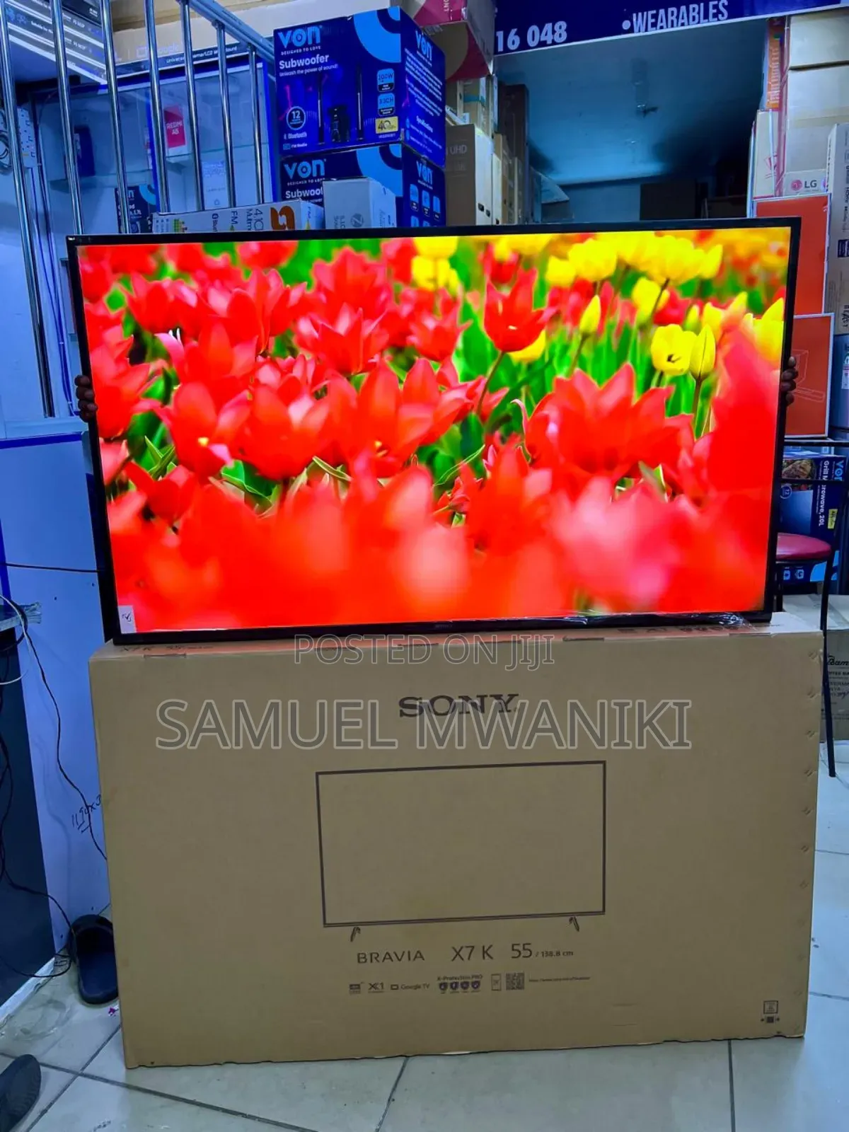 Sony Bravia 55′′ 55x75 Ultra Hd Smart Led Google Tv Latest Model