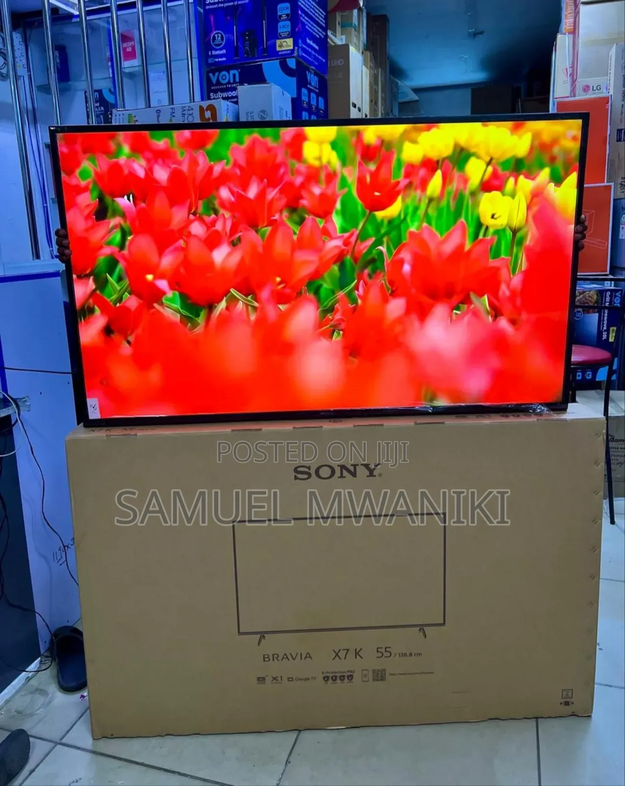 Sony Bravia 55′′ 55x75 Ultra Hd Smart Led Google Tv Latest Model