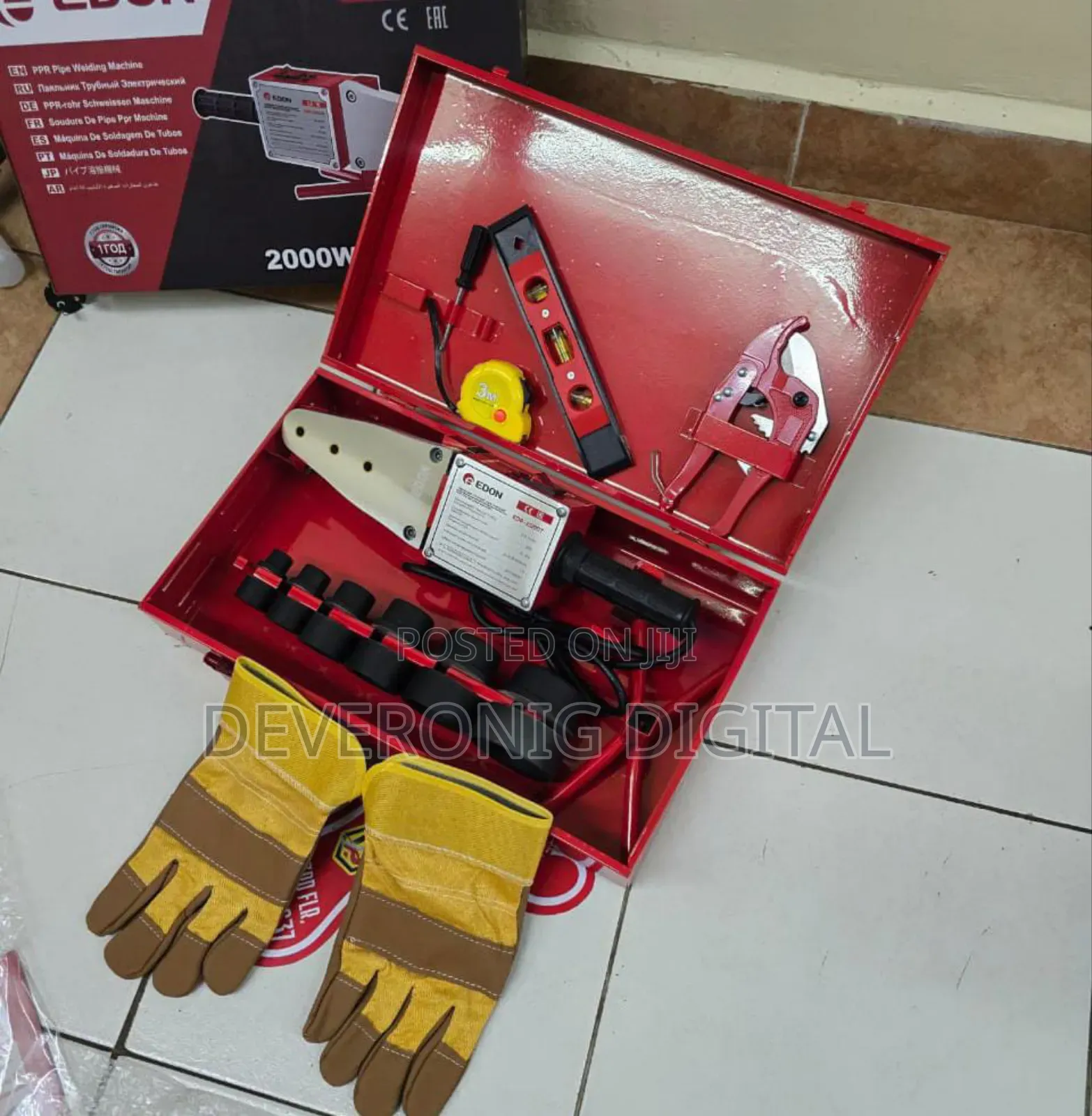 Edon Commercial 2000w Electric Pipe Welding Machine