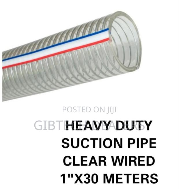 Sunction Pipe 1 Inch 30m Clear Wired - main view