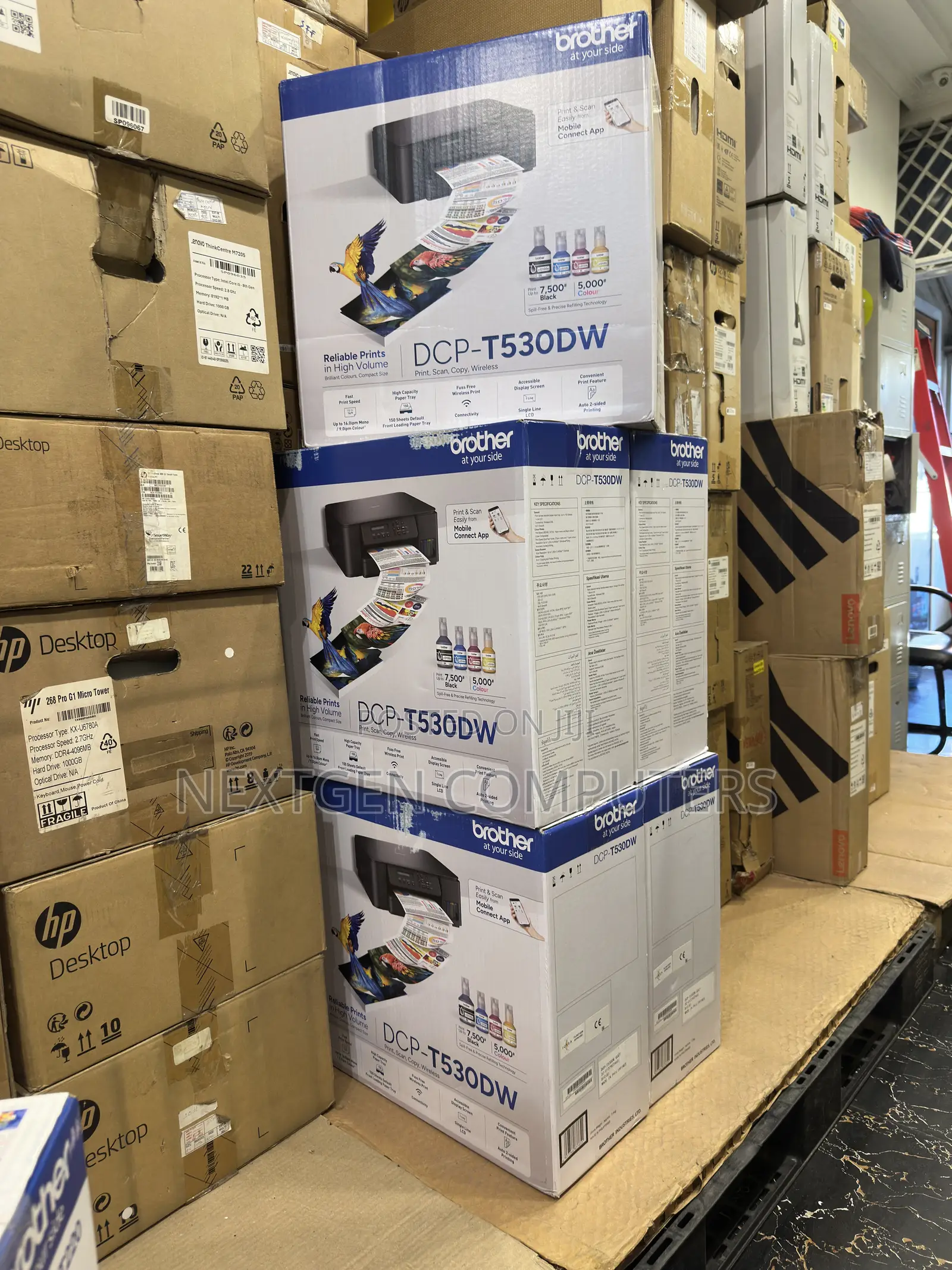 Brother DCP-T530dw Wireless 3-in-1 Inkjet Printer