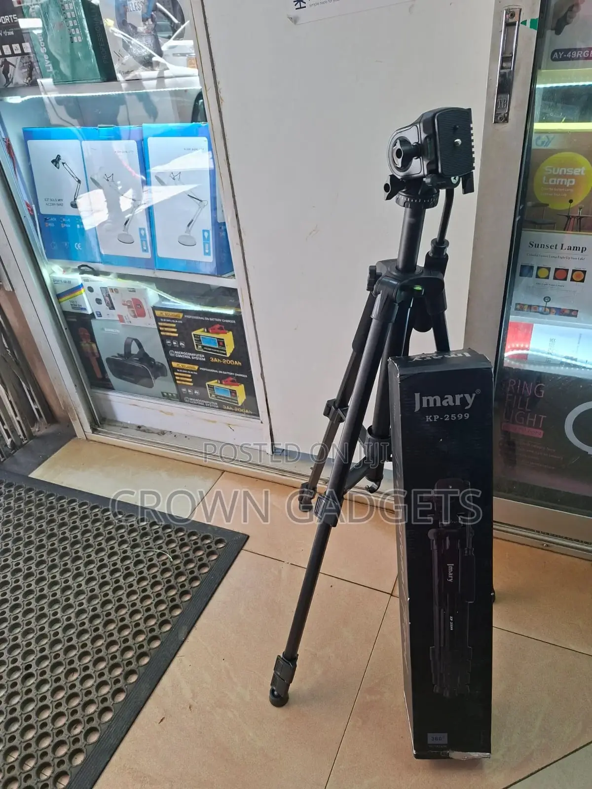 Professional Video Tripod Jmary Kp-2599 With Monopod