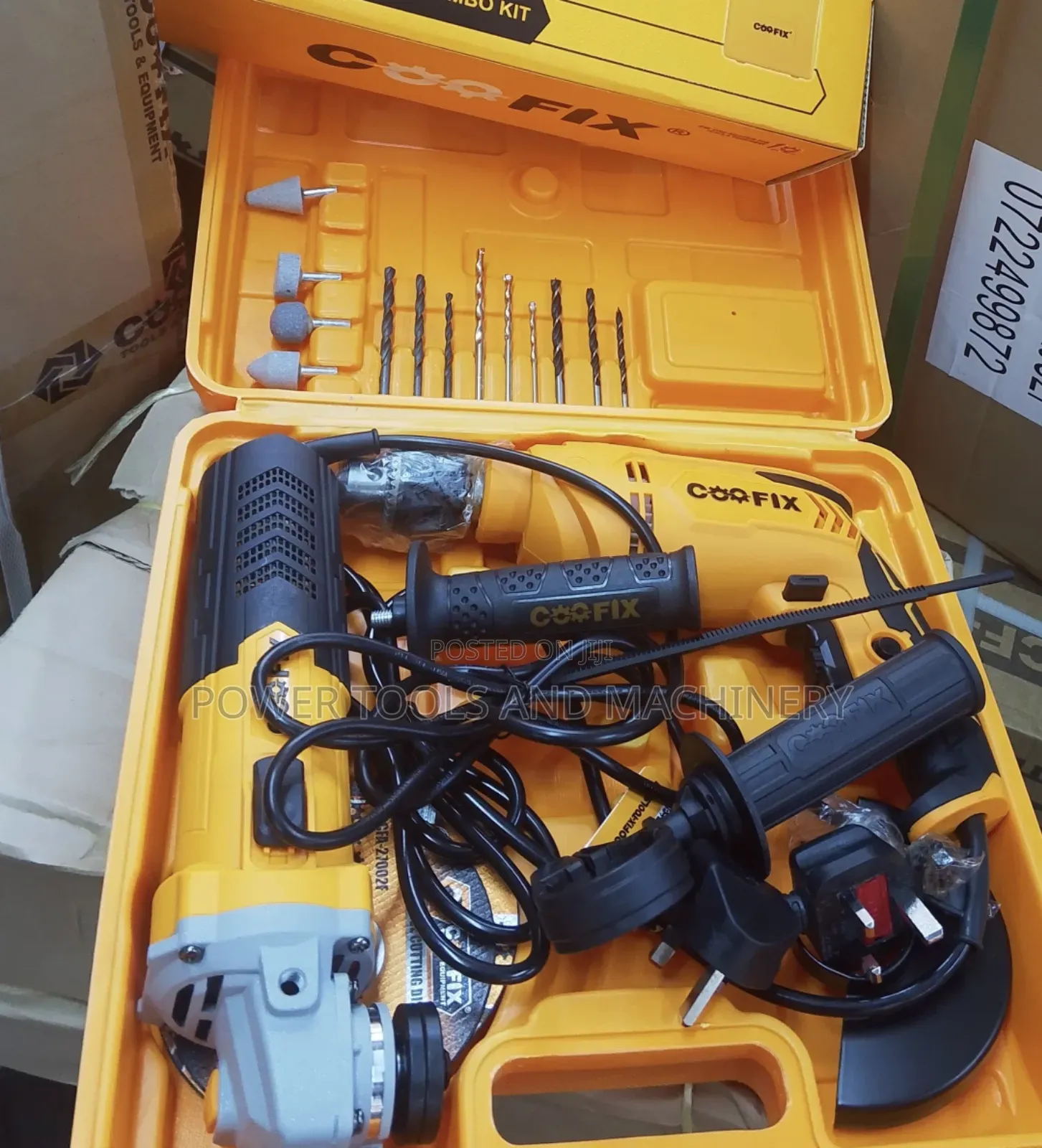 Electric Coofix Drill and Grinder Combo