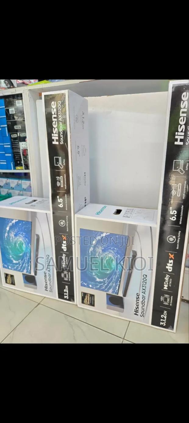 *Hisense Soundbar Ax3120q* *6.5wireless Subwoofer* - main view