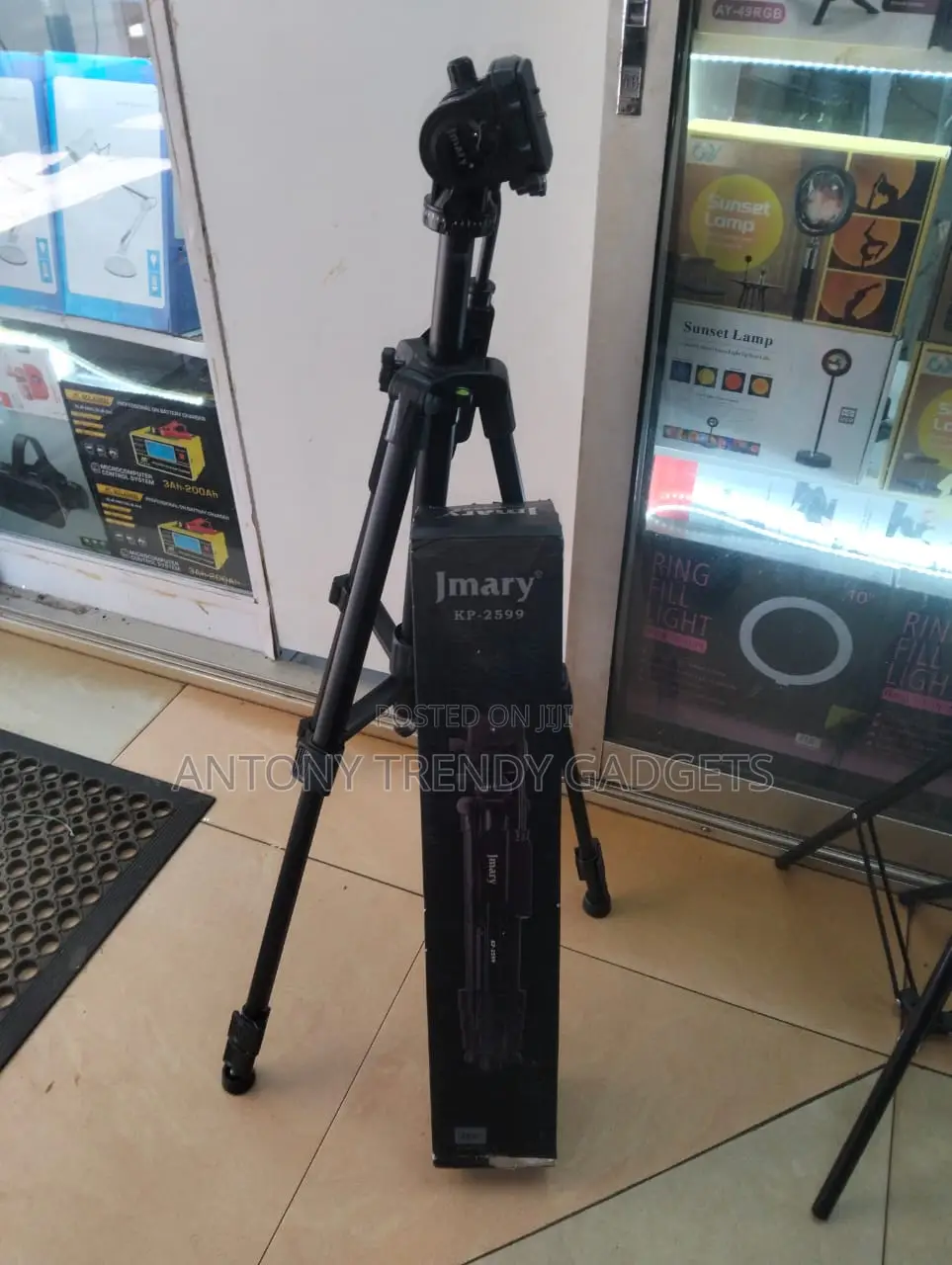 Jmary Kp-2599 Fluid Head Tripod for Dslr, Camcorder Phone