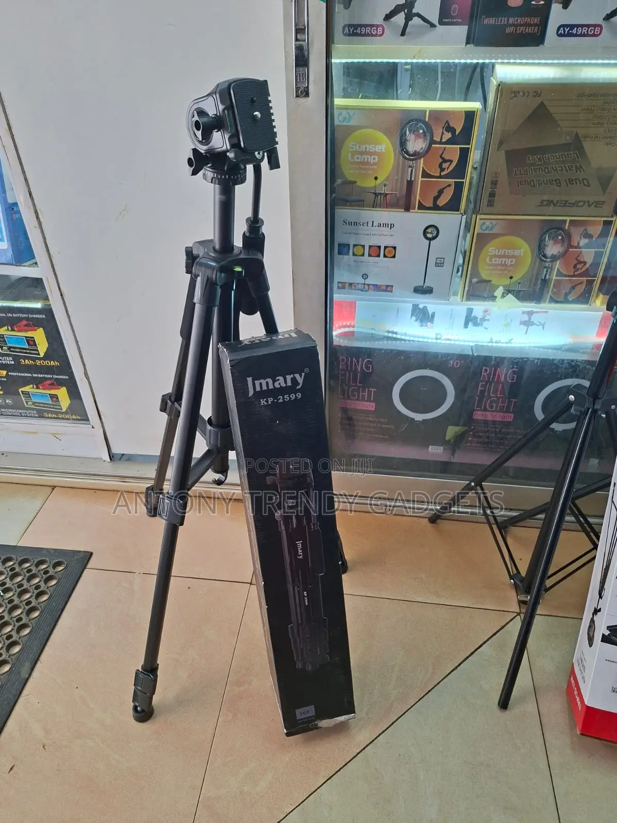 Jmary Kp-2599 Fluid Head Tripod for Dslr, Camcorder Phone