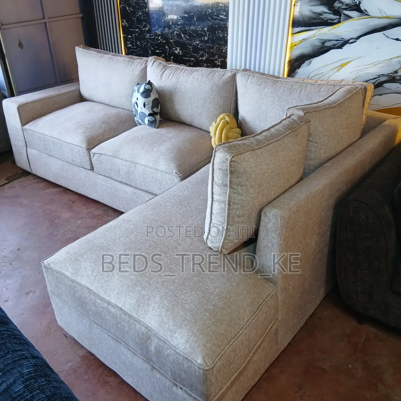 Sophisticated Classy 6 Seater L Sofa
