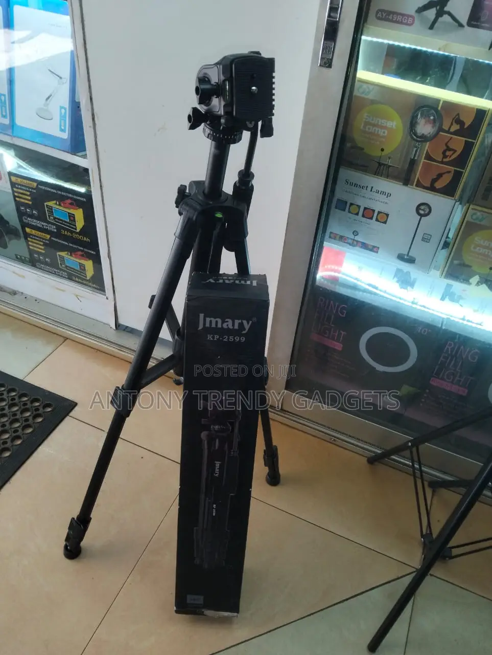 Jmary Kp-2599 360° Fluid Pan Video Tripod Stand