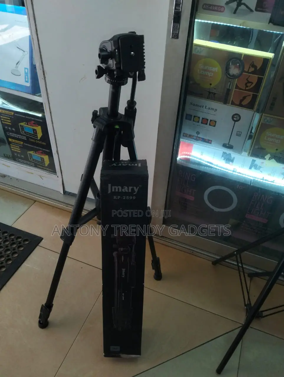 Jmary Kp-2599 Professional Video & Photo Tripod With Monopod