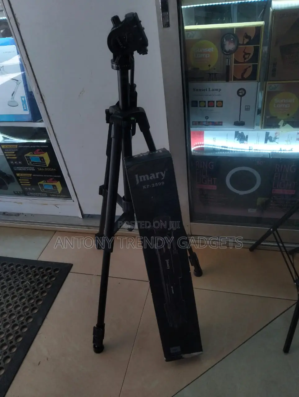 Jmary Kp-2599 Professional Aluminium Alloy Fluid Head Tripod