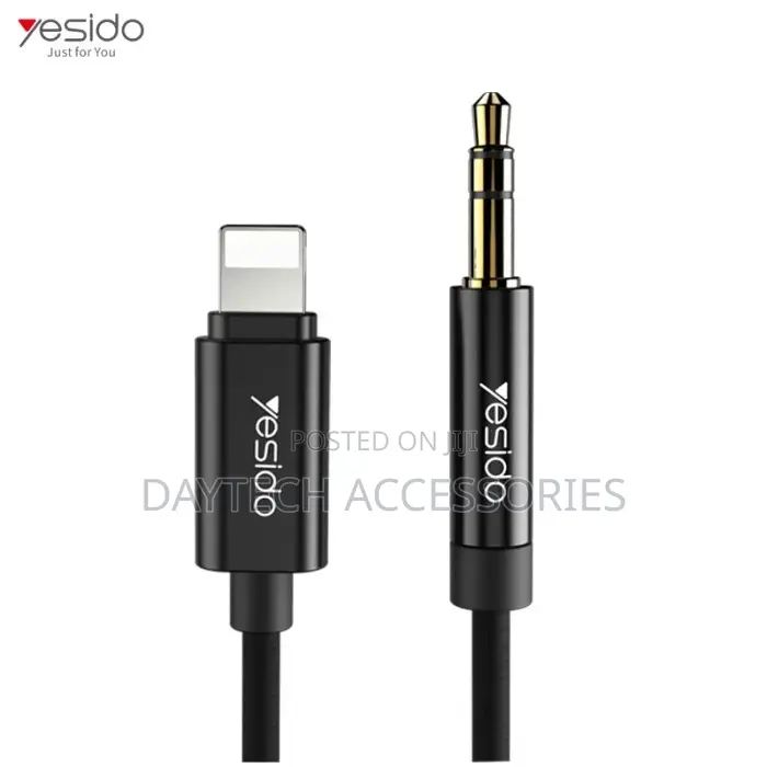 Yesido Lightning to 3.5mm High Transmission Anti-Noise Aux