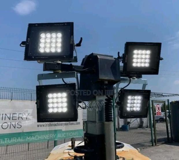 Hybrid Led Mobile Lighting Tower. - main view
