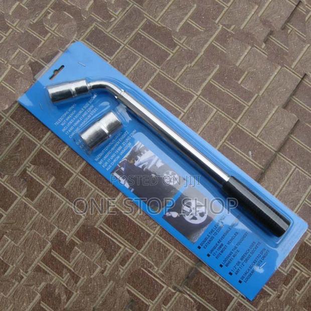 3in1 Telescoping Wheel Lug Nut Wrench Kit in 17_19_21_23mm