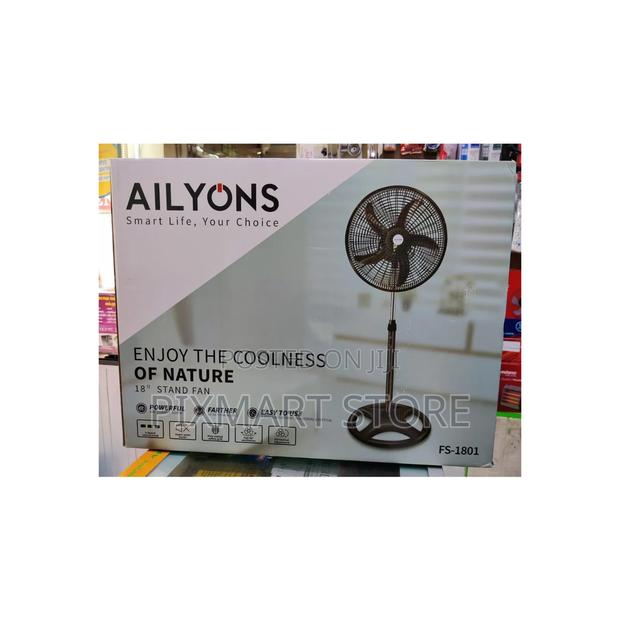 Ailyons 18 Inch Standing Fan Powerful and Adjustable