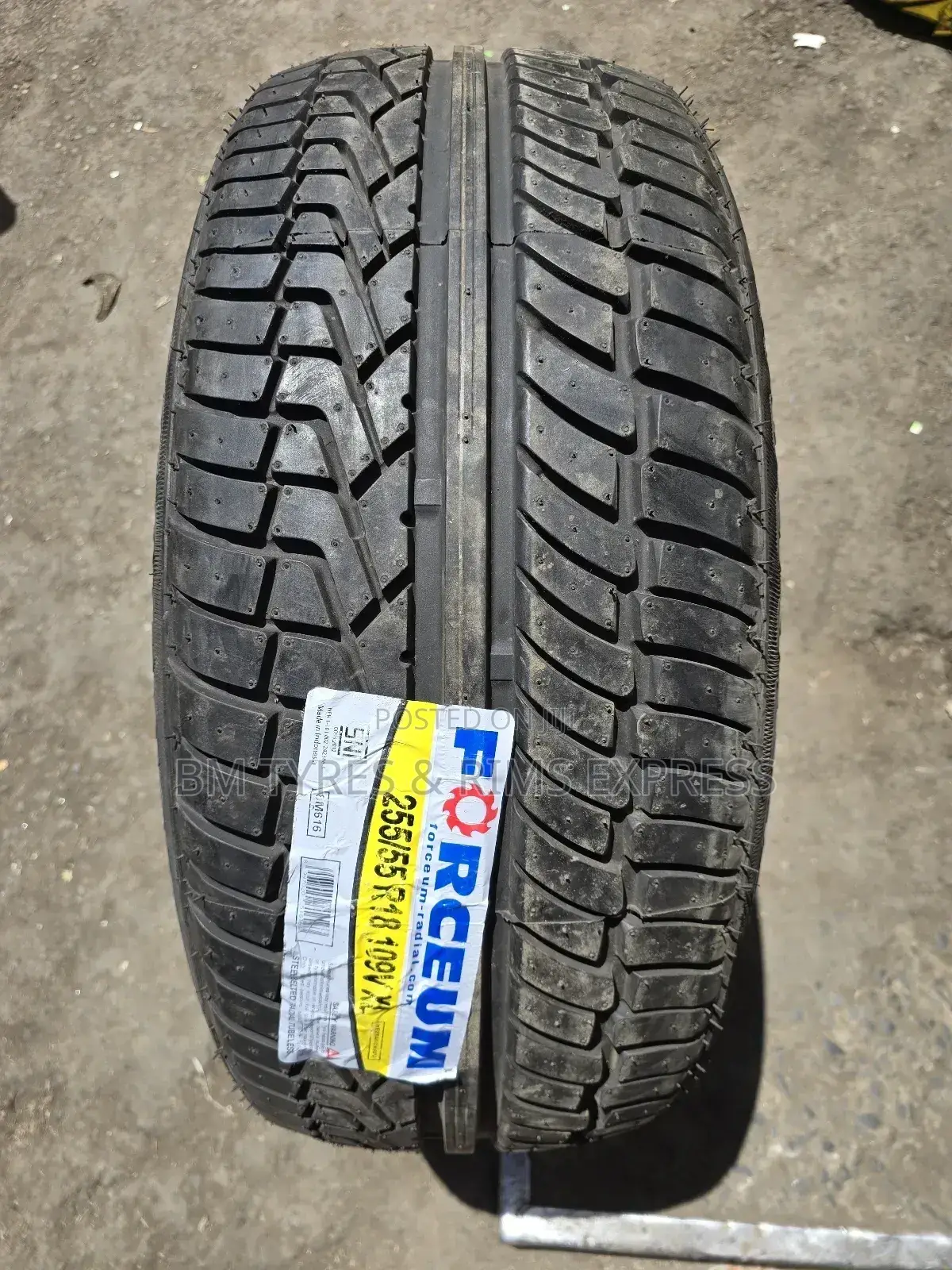 255 /55 R18 Forcium Tyres (Indonesia)