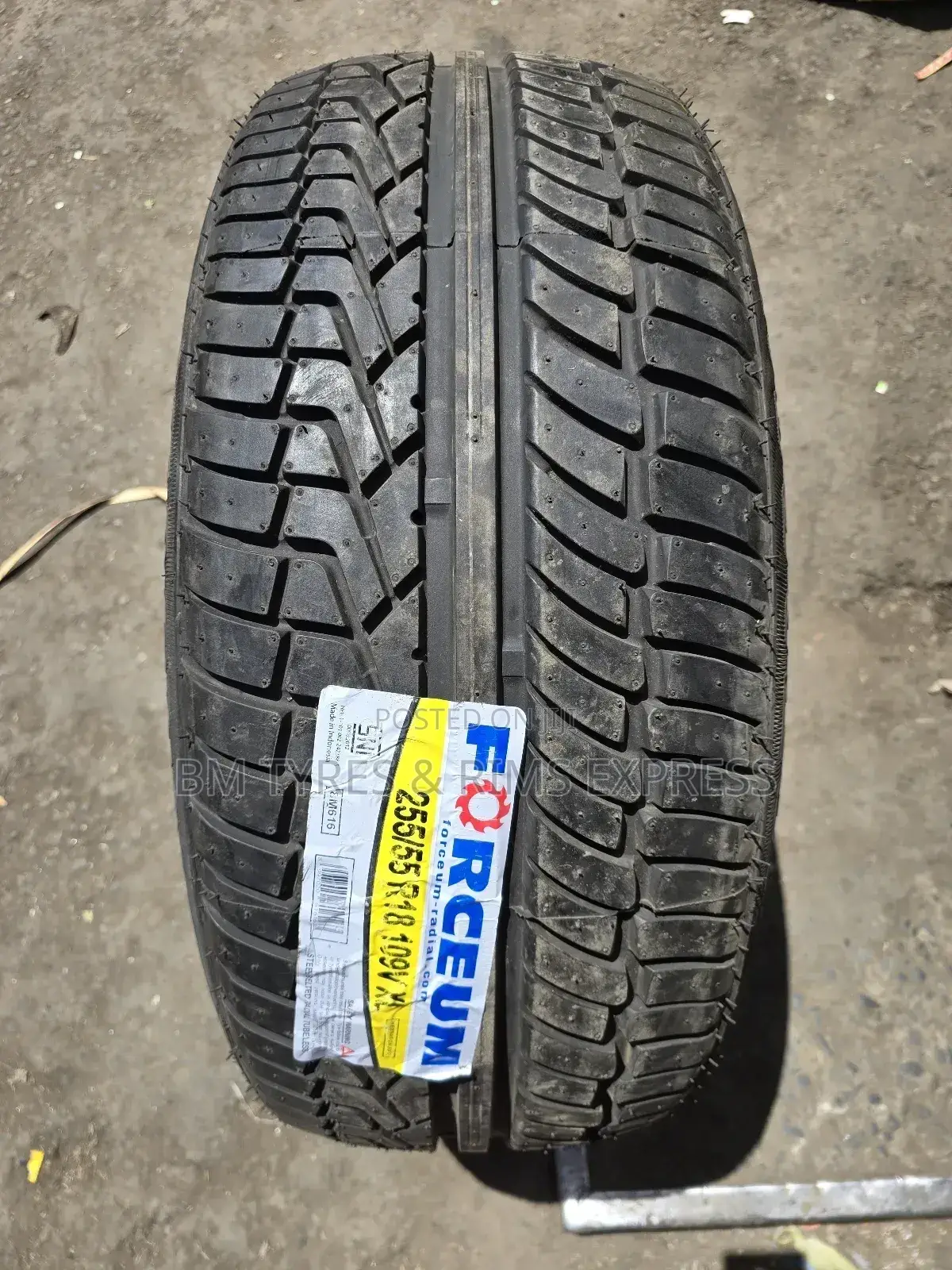 255 /55 R18 Forcium Tyres (Indonesia)