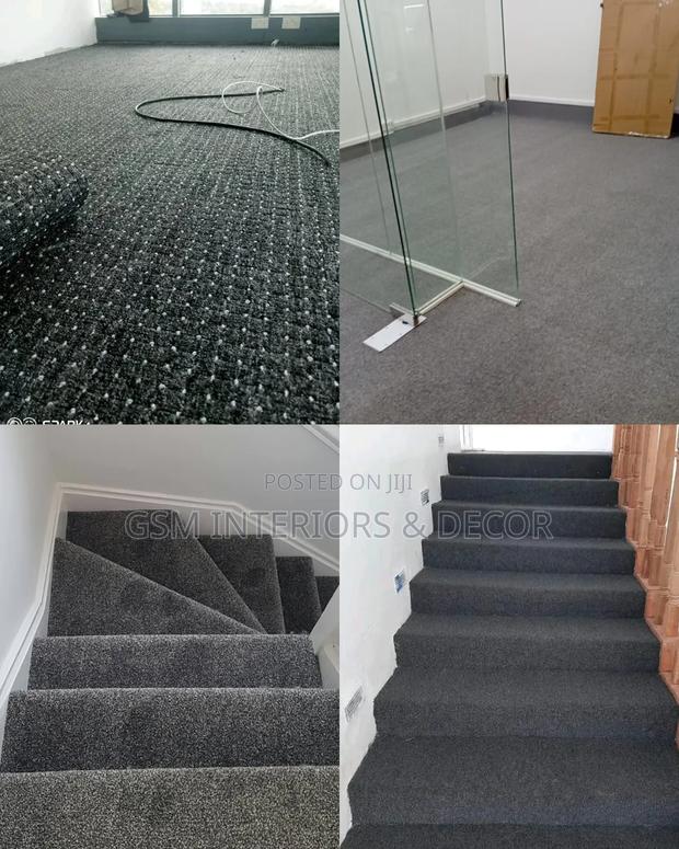 Wall to Wall Carpets and Office Carpets in Grey Impressions
