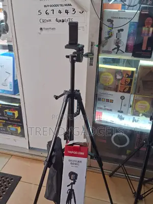 Tripod-3366 Universal Camera Phone Tripod Stand 1.7m