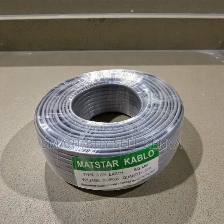 High Performance 4.0mm Twin With Earth Flat Electrical Wiring Cable