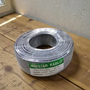 High Durability 4.0mm Twin With Earth Flat Electrical Wiring Cable