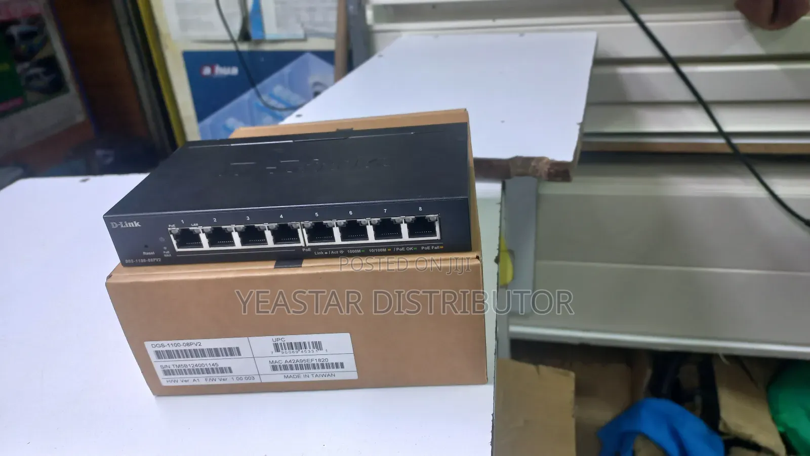 D-Link Switch DGS 1100-8p 8 Port Poe