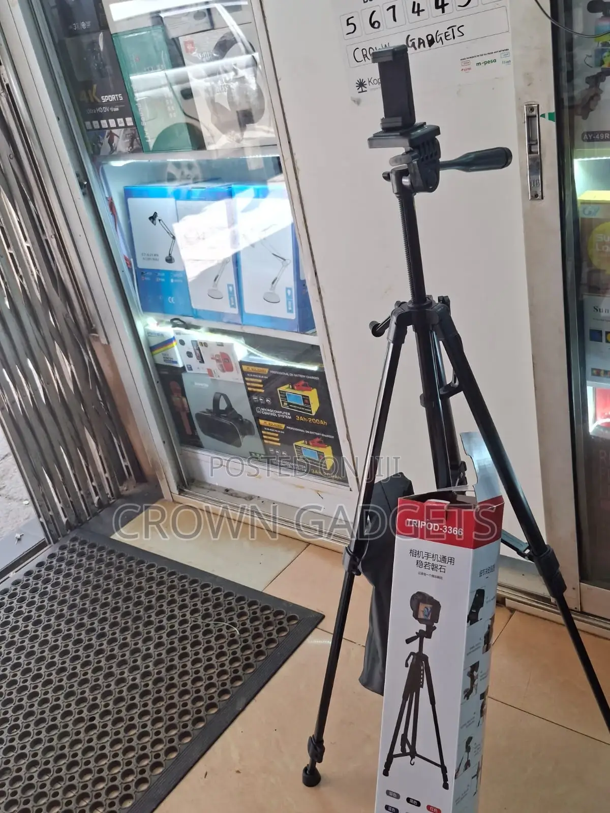 Universal Tripod-3366 Tripod for Mobile Phones Digital Cameras