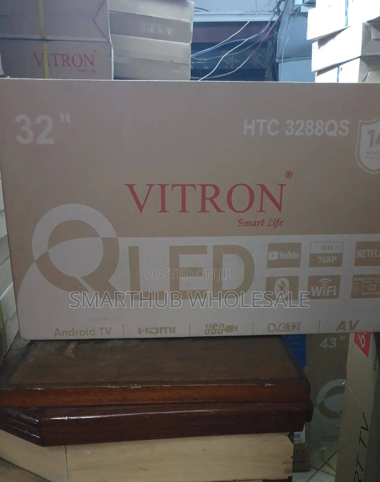 Vitron 32" Inches Qled Tv