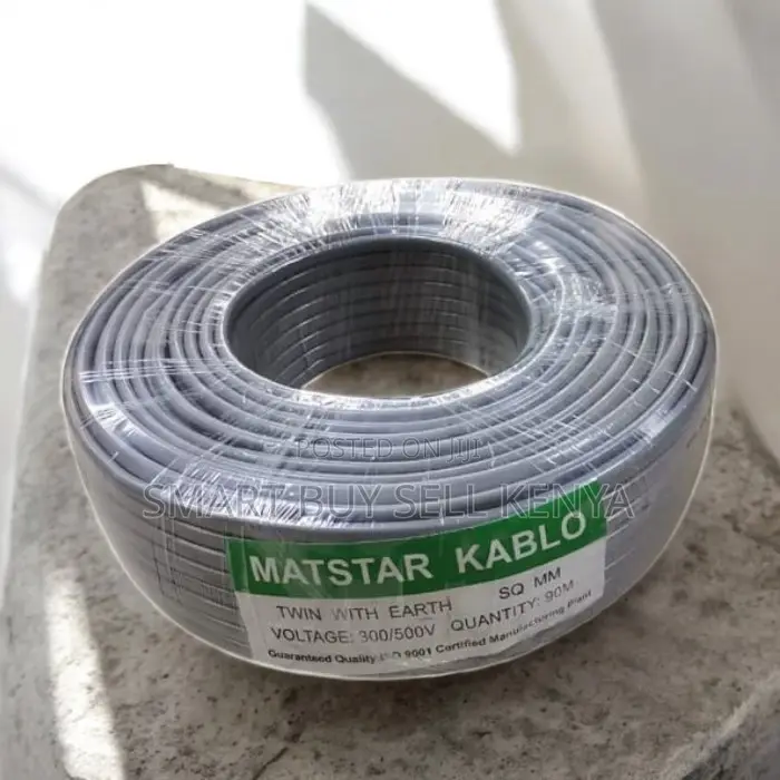 Super Quality 4.0mm Twin With Earth Flat Electrical Wiring Cable