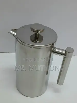 1l Double-Wall Stainless Steel French Press Coffee Maker.