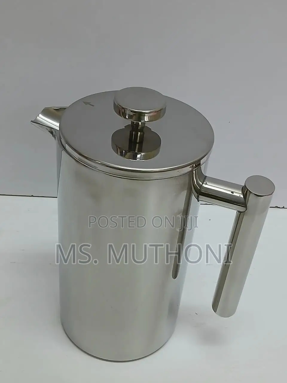 1l Double-Wall Stainless Steel French Press Coffee Maker.