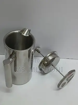 1l Double-Wall Stainless Steel French Press Coffee Maker.