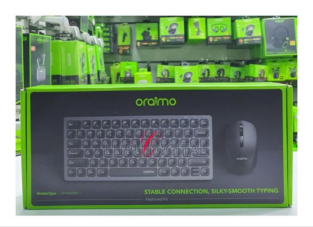 Oraimo of-Kk500n Rechargeable Silent Wireless Keyboard With Mouse Kit