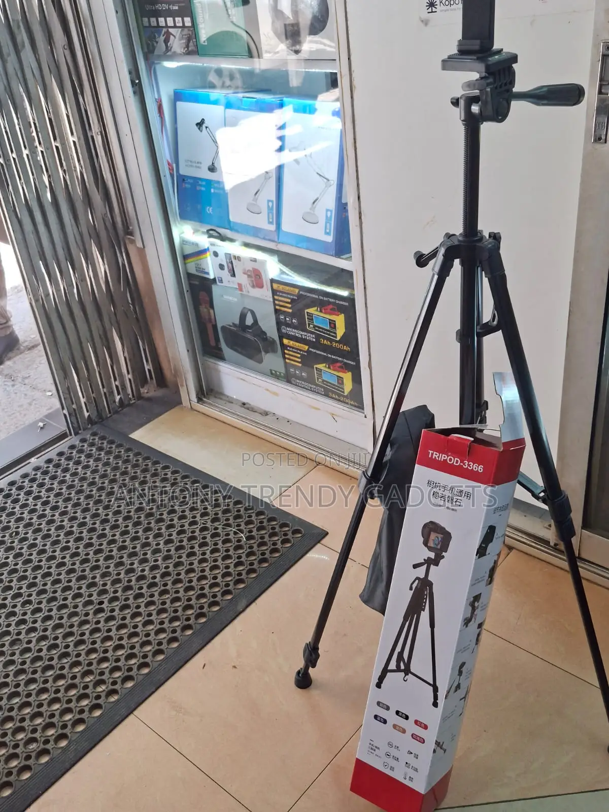 Portable Tripod-3366 Camera Mobile Tripod 1.7m Height