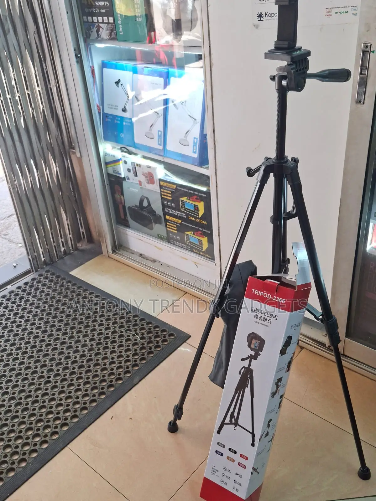 Portable Tripod-3366 Camera Mobile Tripod 1.7m Height