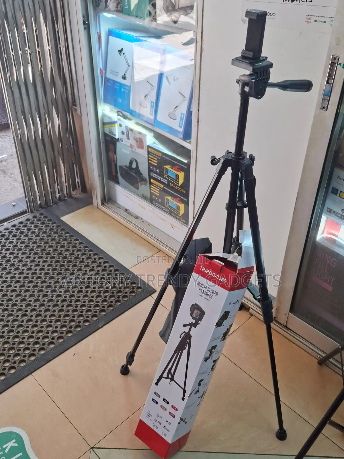 Tripod-3366 3-Way Head Tripod for Photography Vlogging