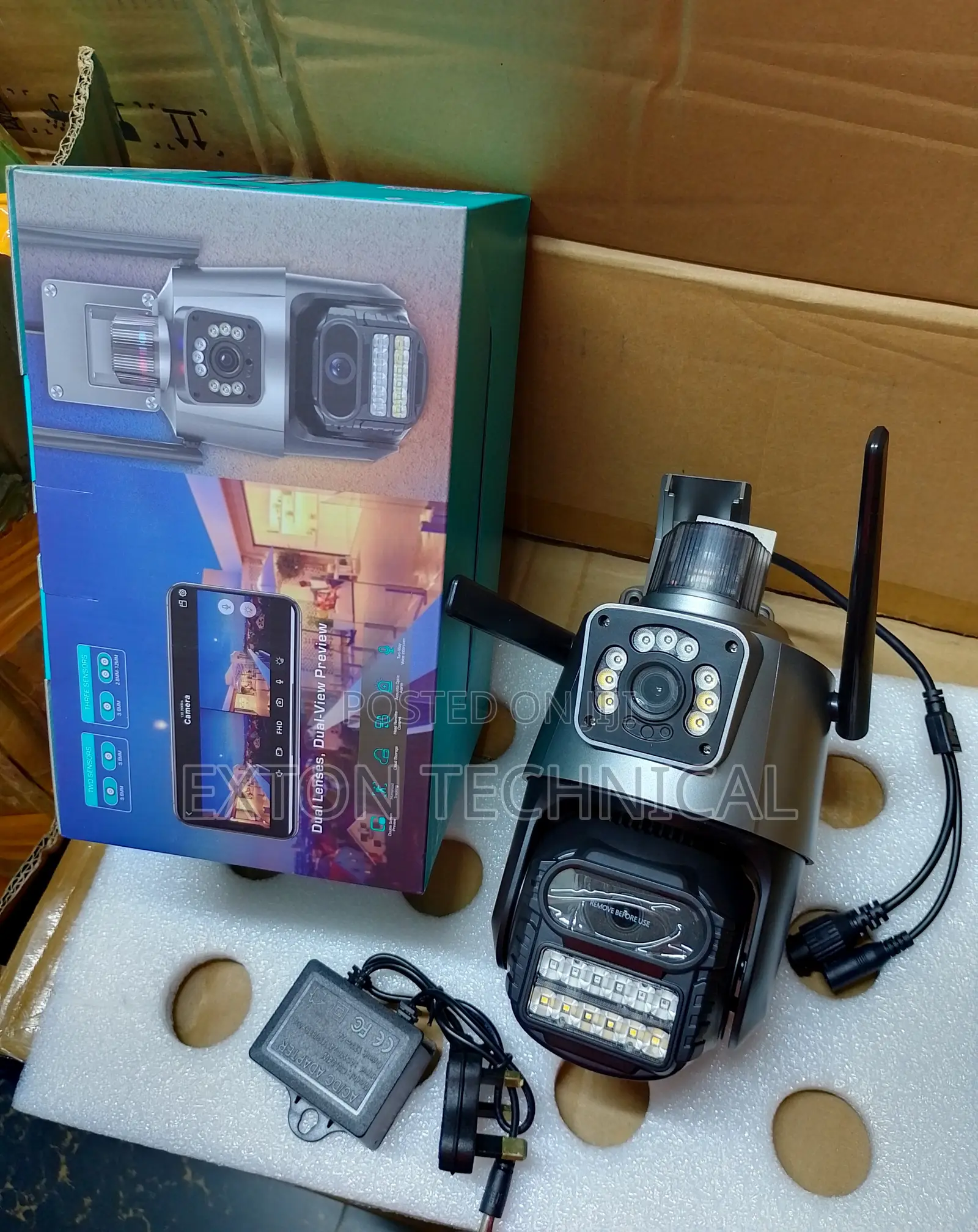 New Advanced Verified Icsee Wifi Dual Lens CCTV