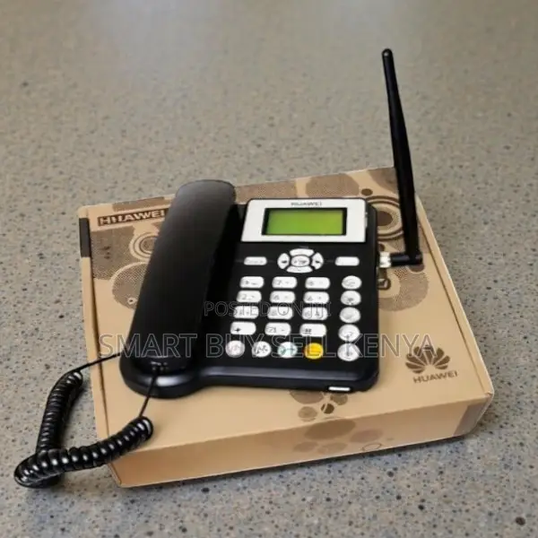 Portable GSM Desktop Phone One Sim Crystal Voice