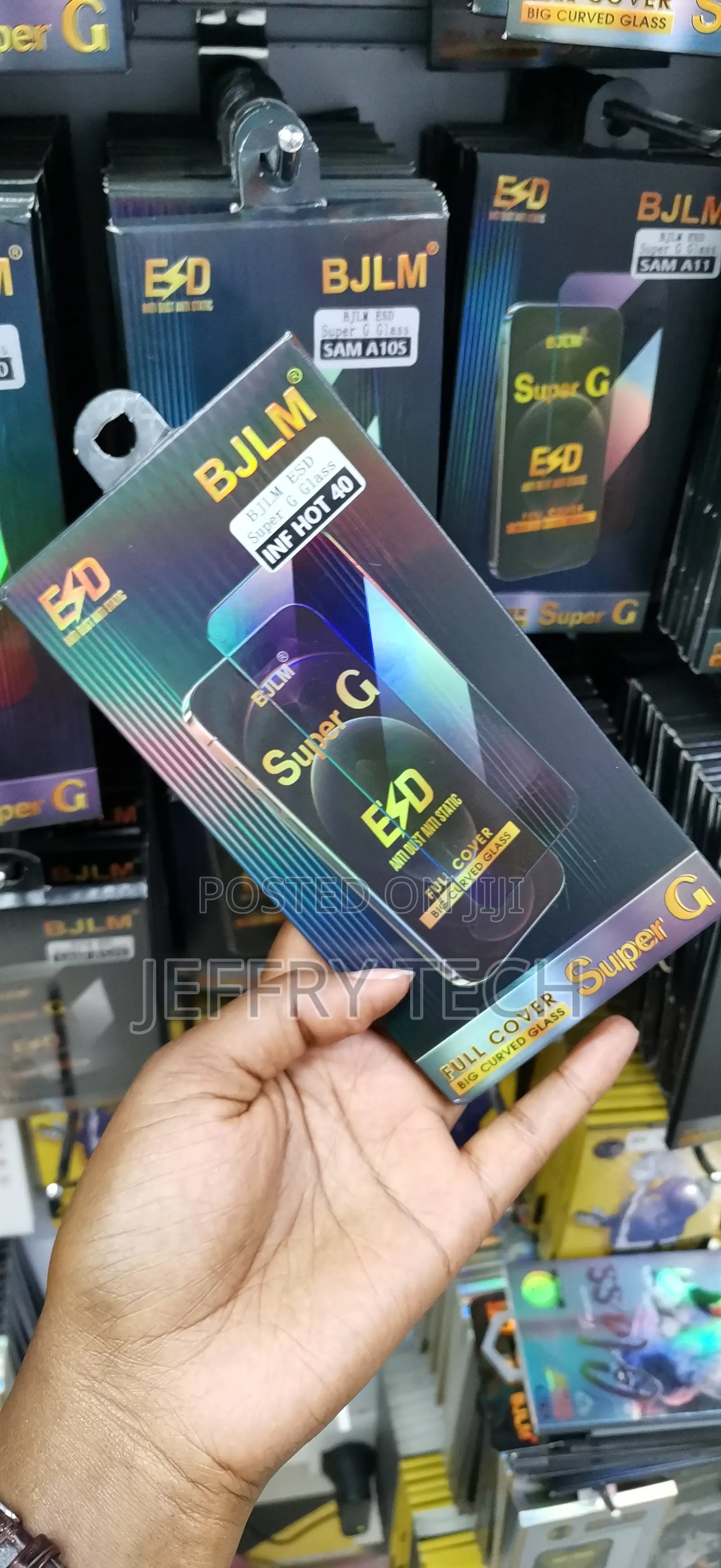 Imkias Infinix Hot 40 Screen Protector Tempered Glass