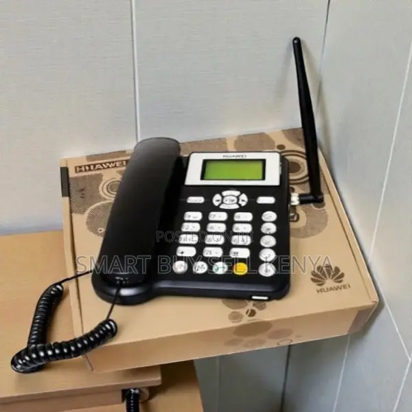 GSM Fixed Wireless Desktop Phone One Sim Rechargeable Long Battery