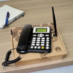 Wireless GSM Desktop Phone One Sim Large Battery Home Office