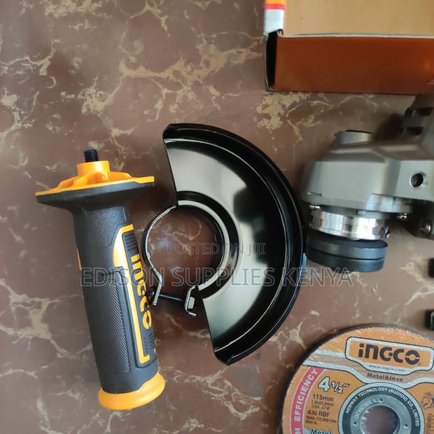 Ingco Cordless Angle Grinder 20v 4.0ah Battery Rechargeable - thumbnail 5