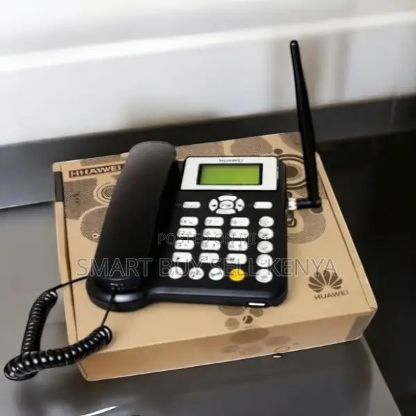 GSM Fixed Wireless Phone Rechargeable LCD Screen Long Standby