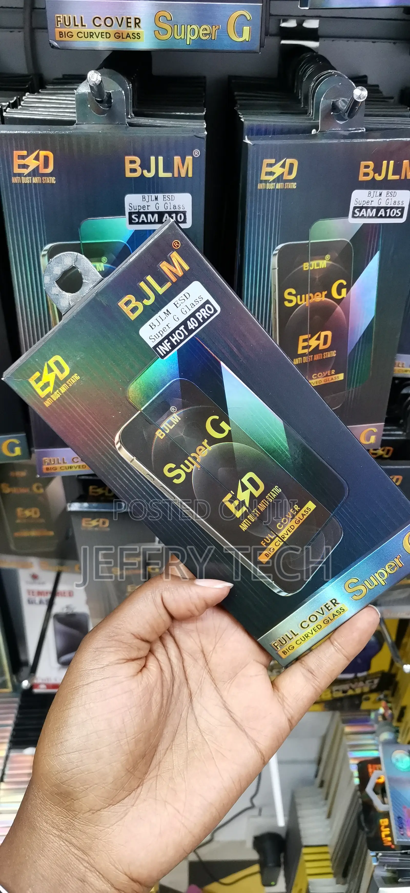Qinhhme for Infinix Hot 40 Pro Tempered Glass Screen Protector