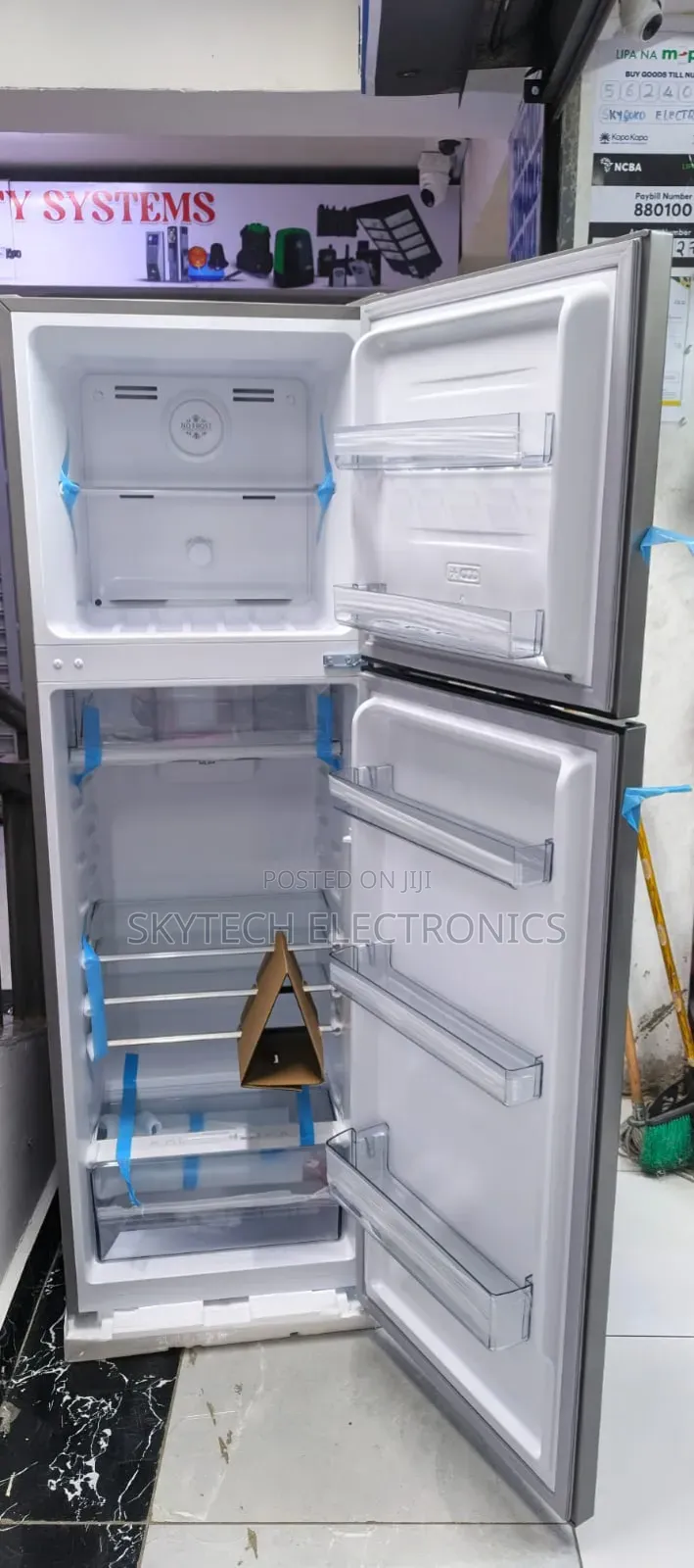 Mika Double Door Fridge 247 Litres No -Frost