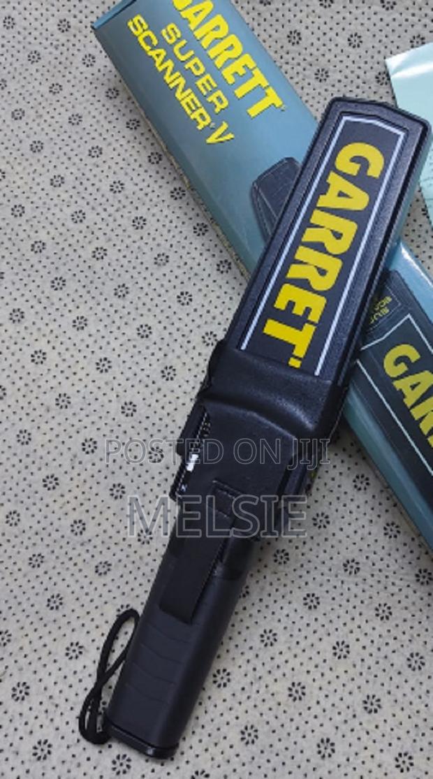Garrett Superwand Security Metal Detector With Low Battery - main view