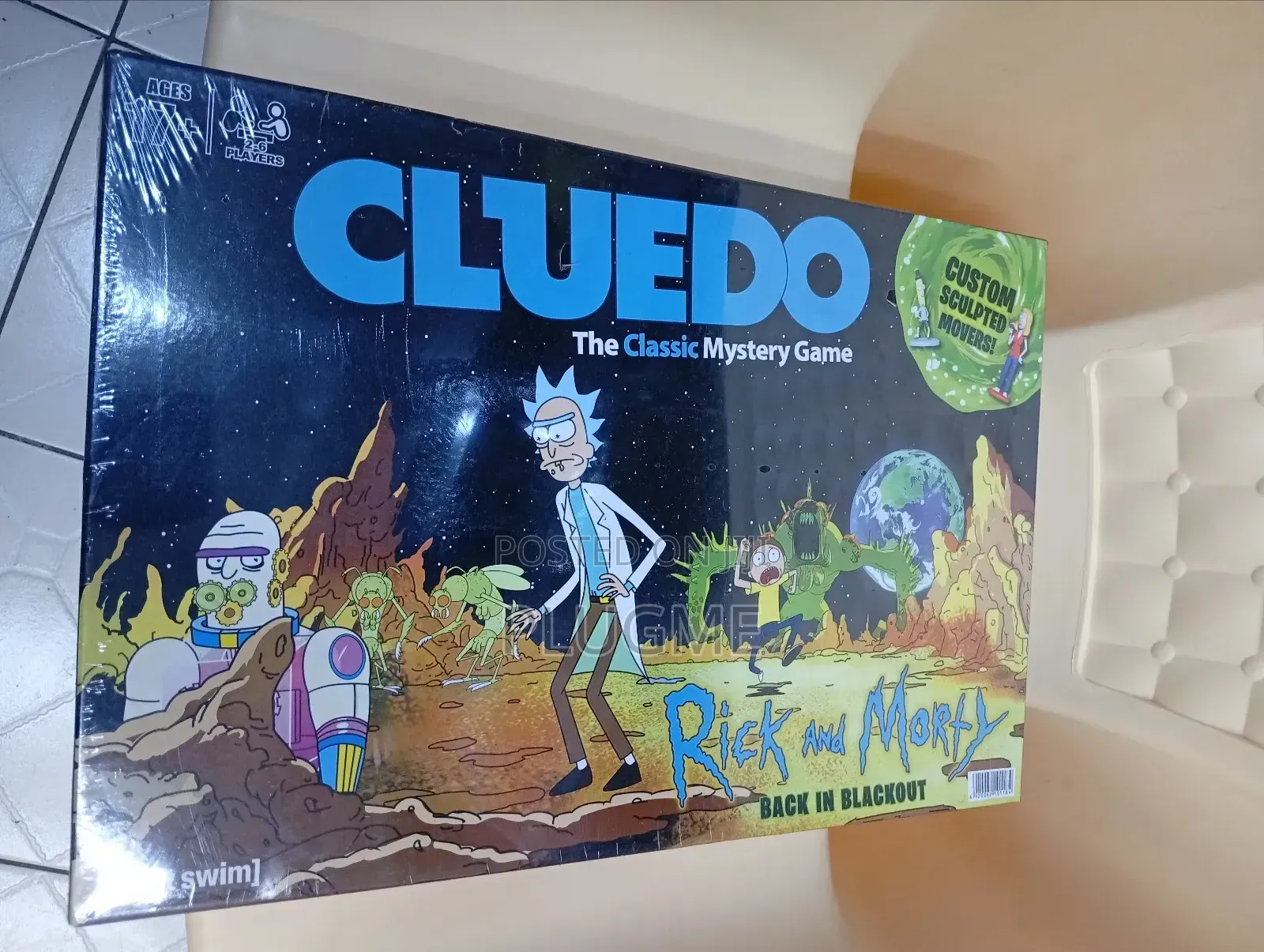 Cluedo Rick And Morty Mystery Board Game