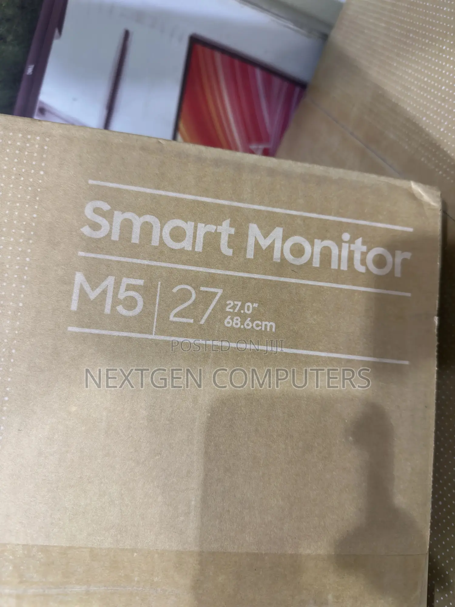 Samsung Smart Monitor M5 27” FHD Va Frameless Monitor (Ls27dm500em)