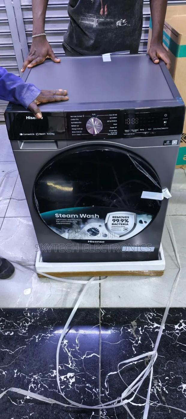 Hisense Washing Machine 10.5/6kg Front Load - main view