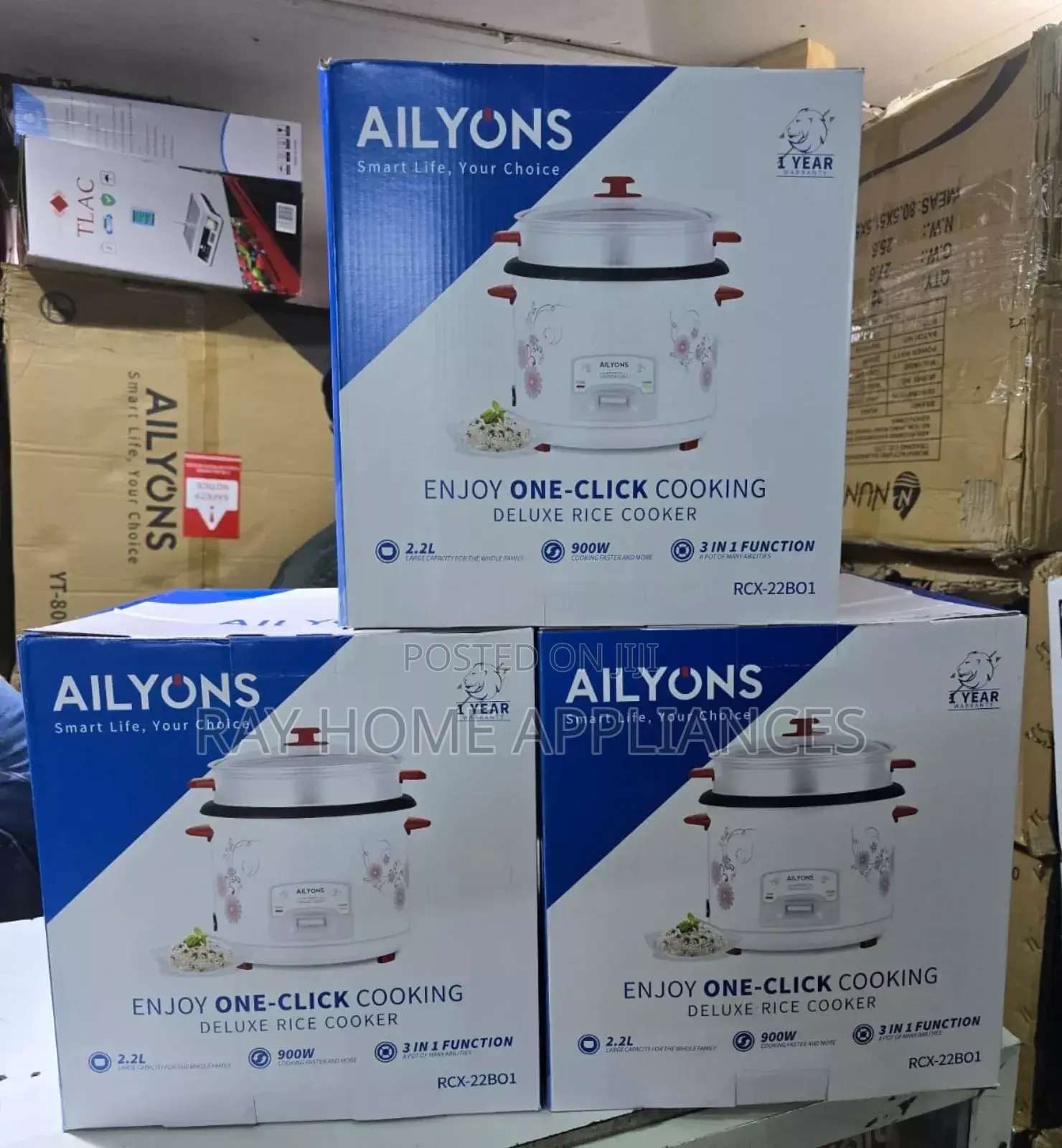 Ailyons Rice Cooker