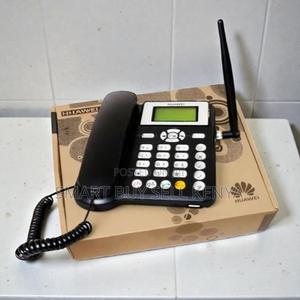 GSM Fixed Landline Desktop Phone Rechargeable Reliable Quality - thumbnail 2